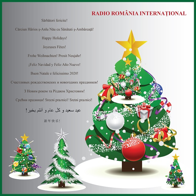 Radio Romania International تهنئة بمناسبة عيد الميلاد المجيد والعام الجديد