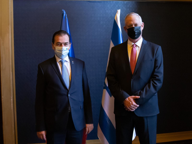 סיום הביקור הרישמי של ראש ממשלת רומניה בישראל ובשטחים הפלסטינים