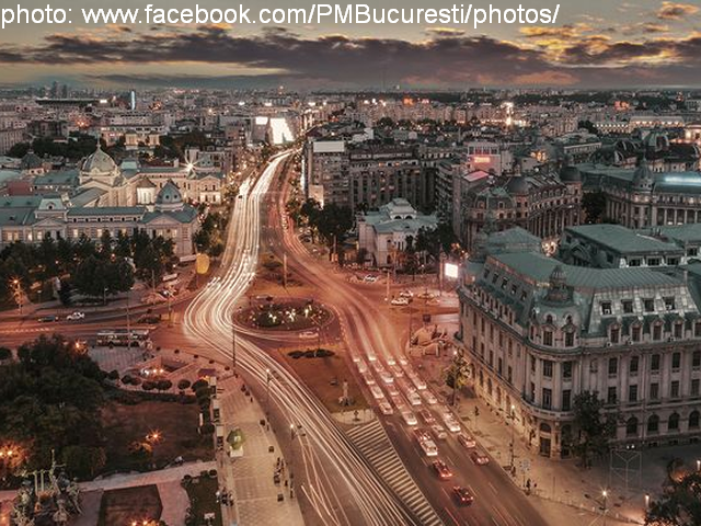 Бухарест на туристичній карті Європи
