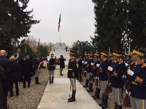 giornata unità e forze armate: cerimonia al cimitero militare italiano di bucarest