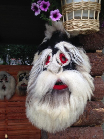 le masque dans la tradition roumaine