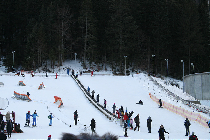 sports d'hiver dans la vallée de prahova