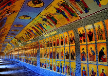 Тунель 365 святих на курорті Стража