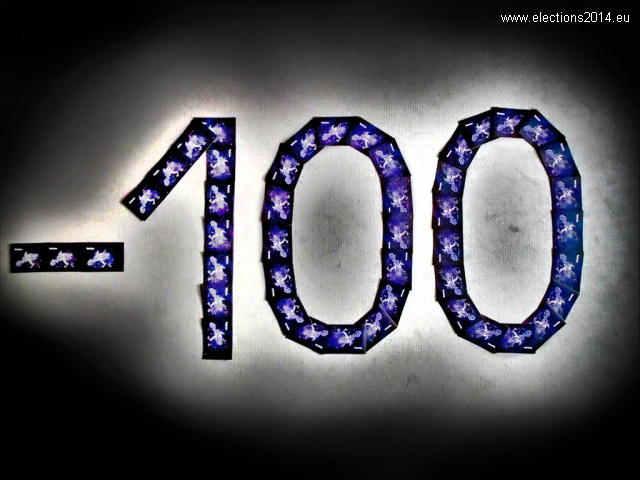 100 de zile până la alegerile europene