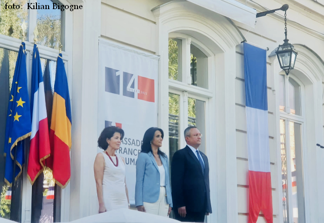 Le 14 Juillet marqué à l’Ambassade de France à Bucarest