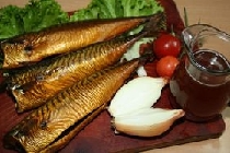Закуски с копченой рыбой