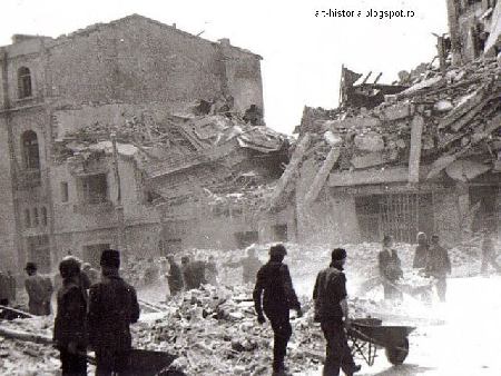 Bombardeos estadounidenses en Bucarest en 1944