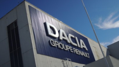 Proteste beim Automobilwerk Dacia in Pitesti