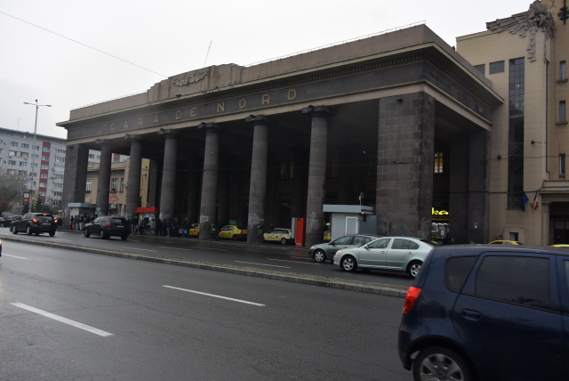 The sounds of a railway station