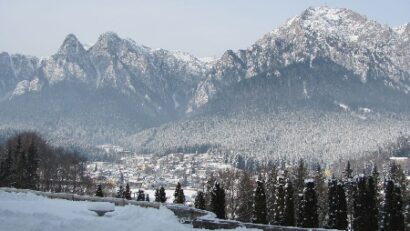 Зима в горах Бучедж