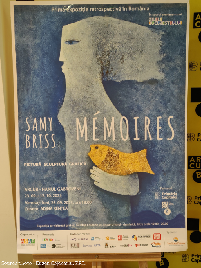 « Mémoires », une exposition rétrospective de Samy Briss à Bucarest.