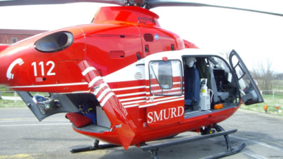 Elicopter SMURD, prăbuşit în Republica Moldova