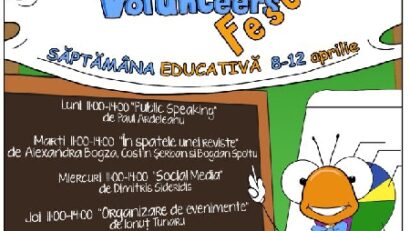 Primul festival dedicat voluntarilor