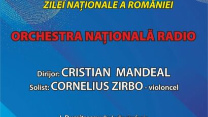 Concert dedicat Zilei Naționale a României la Sala Radio