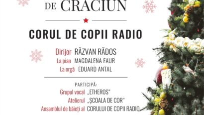 Cele mai frumoase colinde se aud pe scena Sălii Radio