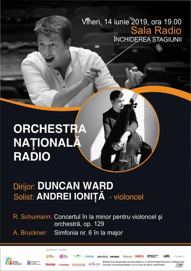 Violoncelistul Andrei Ioniţă revine la Sala Radio