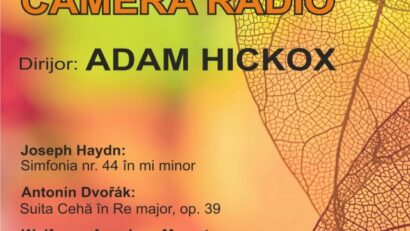 Călătorie muzicală în Boemia, sub bagheta dirijorului britanic Adam Hickox
