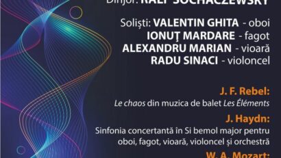 Dirijorul german Ralf Sochaczewsky: concert la Sala Radio