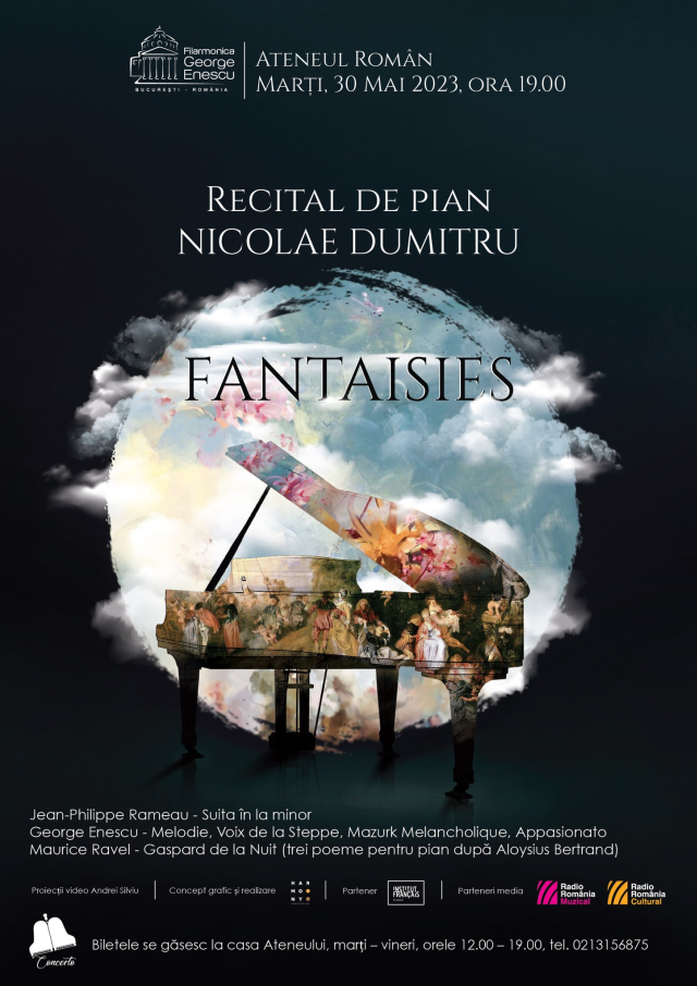 Recitalul pianistului Nicolae Dumitru, la Ateneul Român