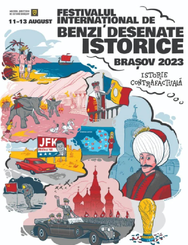 Le Festival international de la bande dessinée historique de Braşov