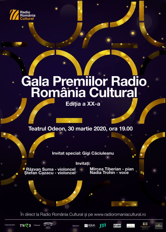 Premii speciale la Gala Premiilor Radio România Cultural, ediţia XX
