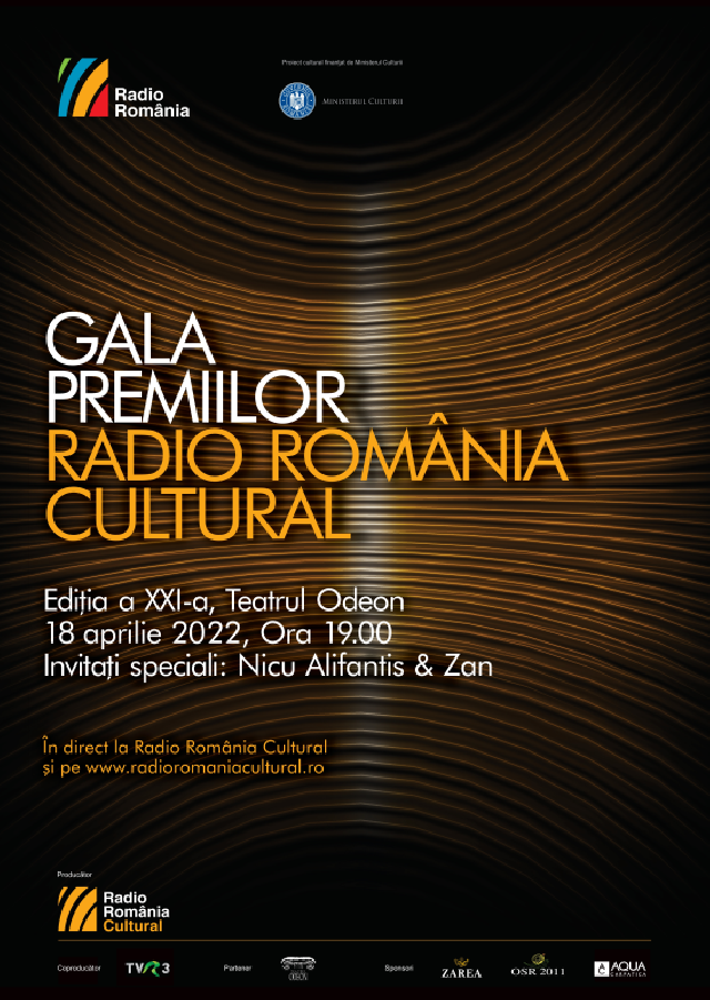 Gala Premiilor Radio România Cultural 2022 – Nominalizările
