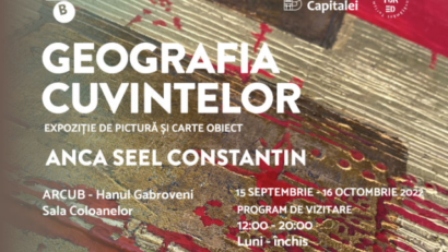 Anca Seel-Constantin – „Geografia cuvintelor”