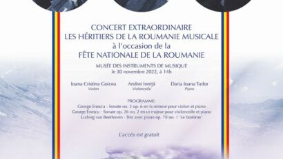 Concert extraordinar la Bruxelles cu ocazia Zilei Naționale a României