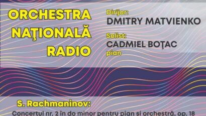 Câștigătorul Concursului Malko, dirijorul Dmitri Matvienko, la Sala Radio