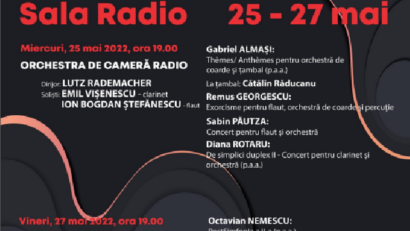 Săptămâna Internațională a Muzicii Noi – ediția 31, la Sala Radio