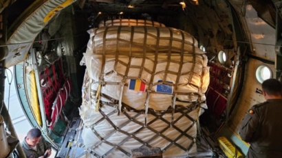 România trimite ajutoare în Libia