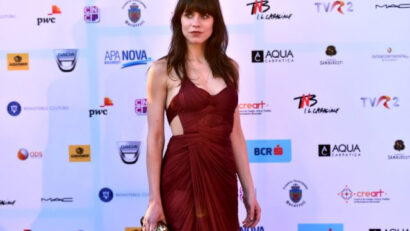 Ana Ularu featuring in the Romanian TV series “Spy/Master”, premiered in Berlin