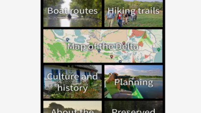 The Danube Delta as a Mobile Phone Application