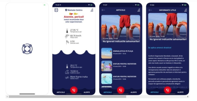 האפליקציה Sea Status