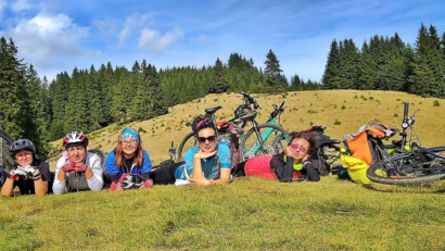 Cu bicicleta la Breaza