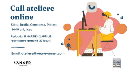 Ateliere de scriere creativă organizate de „Vanner Collective”