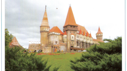 QSL 8 / 2014: Corviner Burg in Hunedoara (Eisenmarkt)
