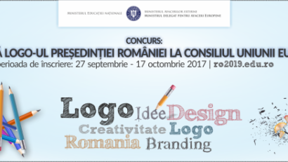 Lansarea concursului de creaţie a logo-ului preşedinţiei României la Consiliul UE