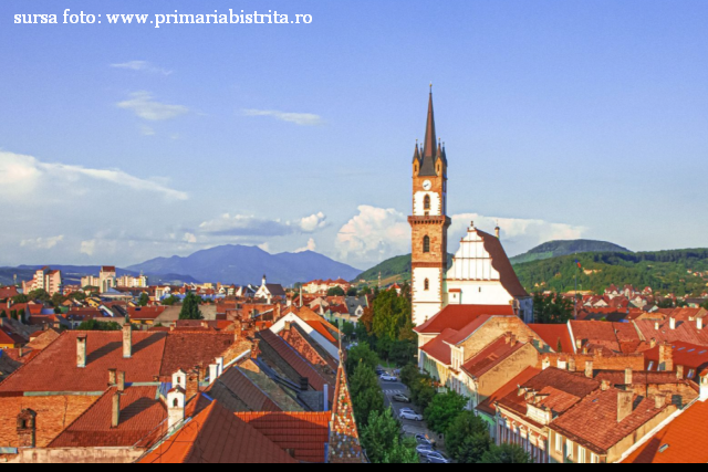 La ville de Bistrița, porte de Transylvanie