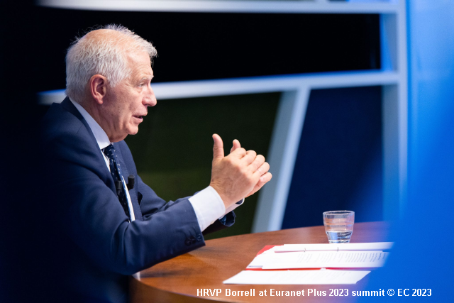 Euranet Plus 2023 Summit with Josep Borrell