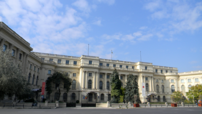 QSL 2 / 2016: Königspalast in Bukarest