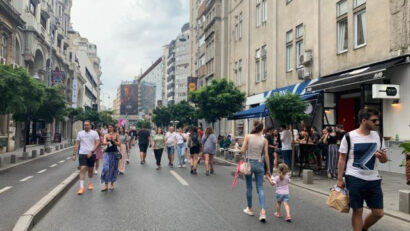 Balade sur Calea Victoriei de Bucarest