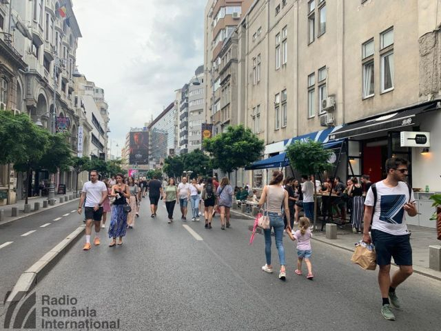 Balade sur Calea Victoriei de Bucarest