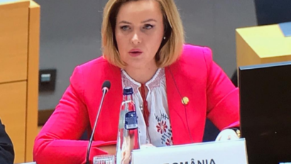 Romania’s Interior Minister, in Brussels