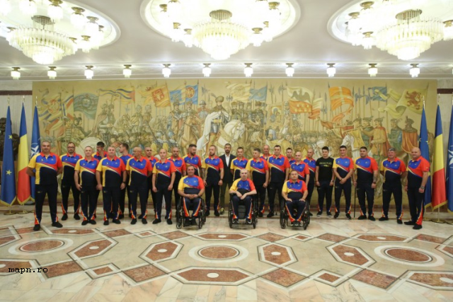 Ceremonia prilejuită de plecarea lotului de militari răniţi ai Armatei României la Invictus Games 20