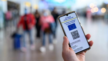 Цифровий сертифікат та переміщення в межах ЄС