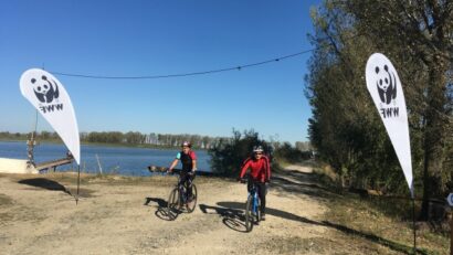 Ciocăneşti an der Donau: Radfahren und Natur genießen