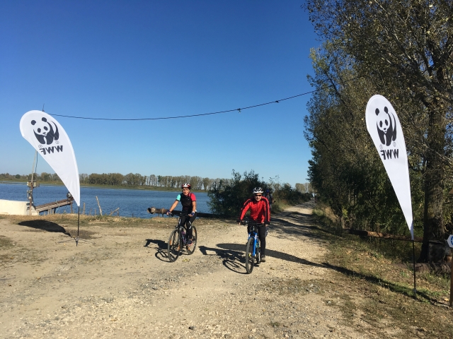 Ciocăneşti an der Donau: Radfahren und Natur genießen