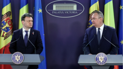 Le premier ministre moldave en visite, à Bucarest