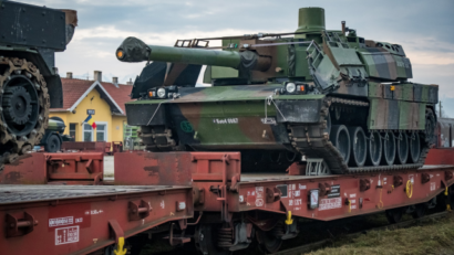 Nato-Kampftruppe in Rumänien erhält Nachschub
